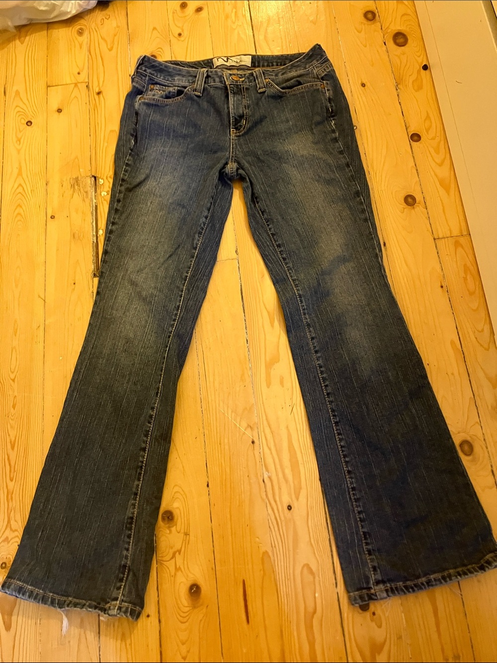Women's Dark Blue Bootcut Jeans